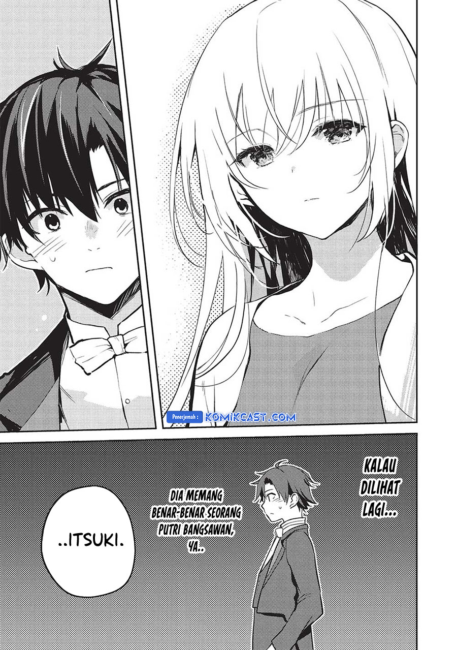 Saijo no Osewa Takane no Hana-darakena Meimon-kou de, Gakuin Ichi no Ojou-sama (Seikatsu Nouryoku Kaimu) wo Kagenagara Osewa suru Koto ni Narimashita Chapter 18 Gambar 3