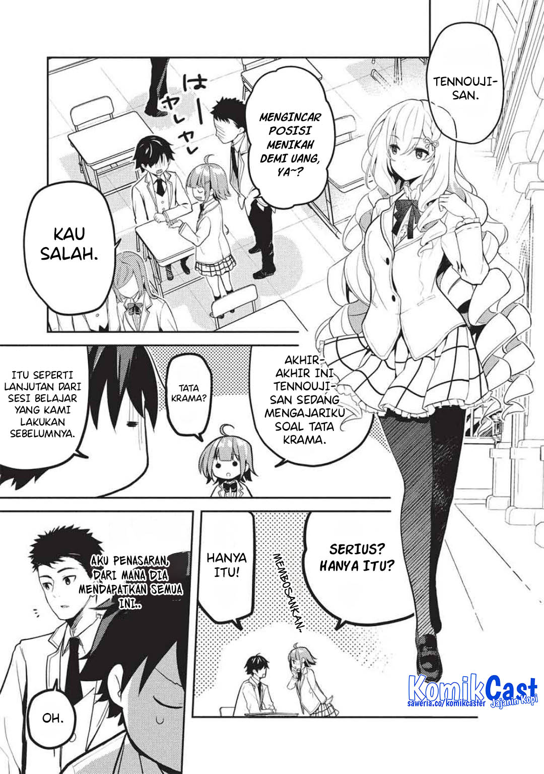 Saijo no Osewa Takane no Hana-darakena Meimon-kou de, Gakuin Ichi no Ojou-sama (Seikatsu Nouryoku Kaimu) wo Kagenagara Osewa suru Koto ni Narimashita Chapter 27 Gambar 19