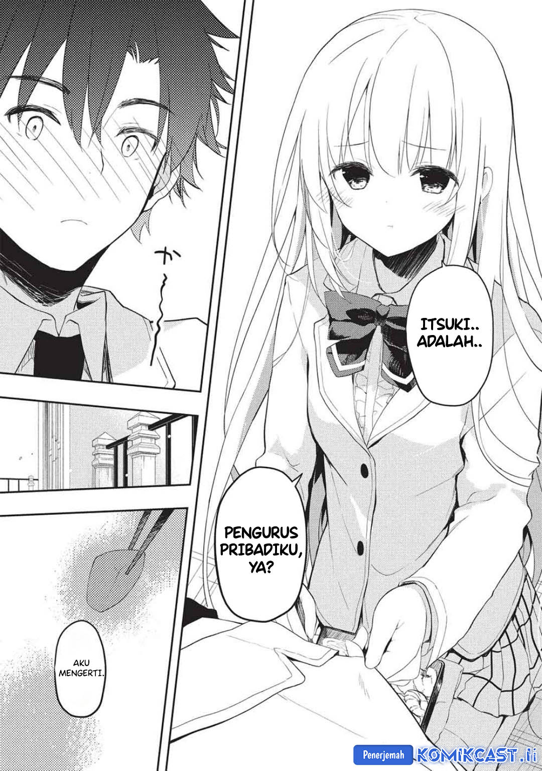 Saijo no Osewa Takane no Hana-darakena Meimon-kou de, Gakuin Ichi no Ojou-sama (Seikatsu Nouryoku Kaimu) wo Kagenagara Osewa suru Koto ni Narimashita Chapter 27 Gambar 28