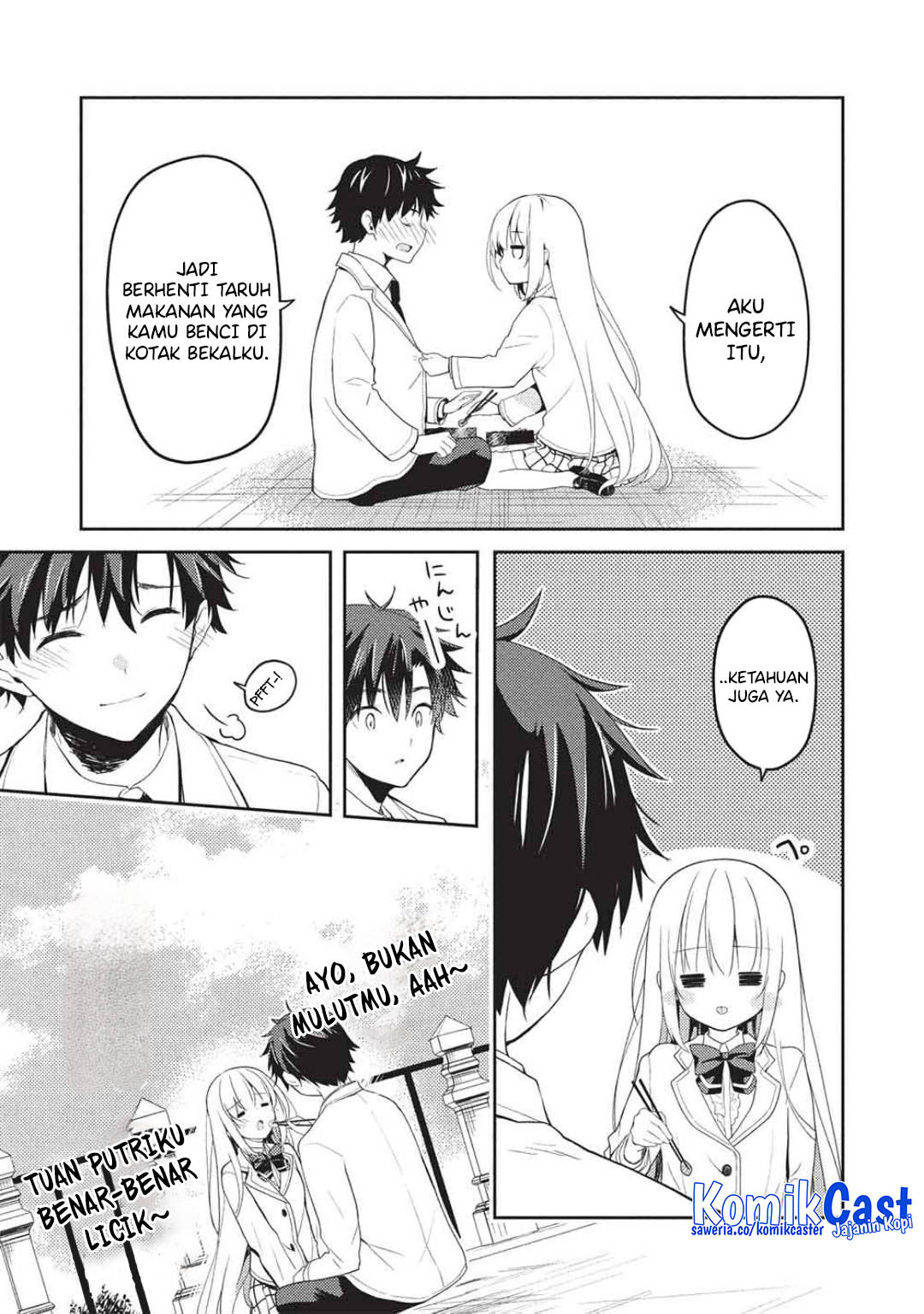 Saijo no Osewa Takane no Hana-darakena Meimon-kou de, Gakuin Ichi no Ojou-sama (Seikatsu Nouryoku Kaimu) wo Kagenagara Osewa suru Koto ni Narimashita Chapter 27 Gambar 29