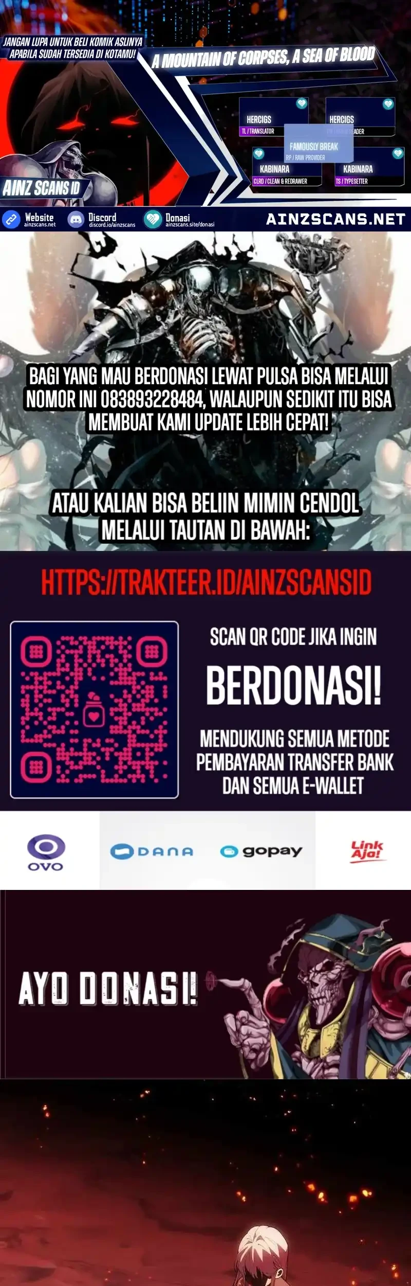 Komik Sea of Blood Mountain of Bones Chapter 16 gambar nomor 1