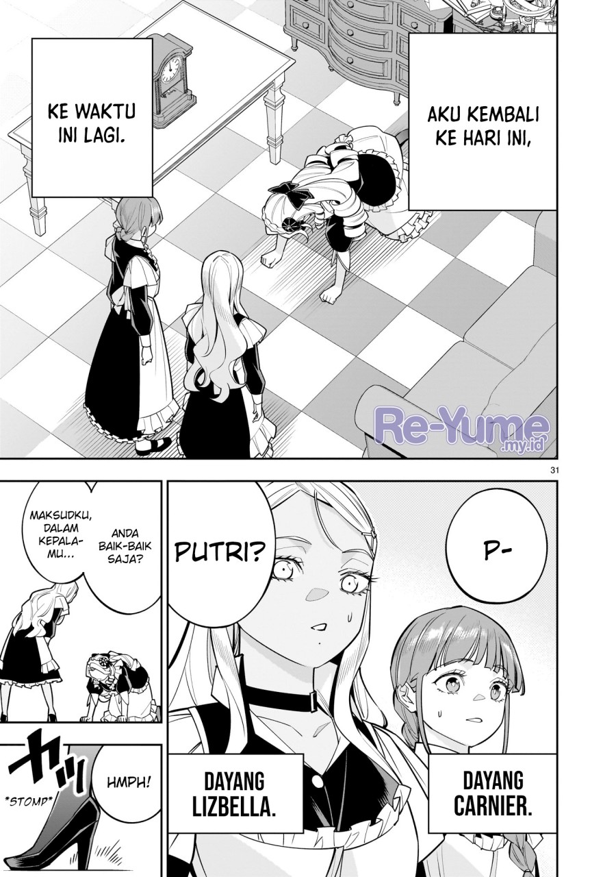 Shi ni Modori Oujo wa Ikinobiru Tameni Yuri Harem wo Tsukuru Koto ni Shita Chapter 3 Gambar 31