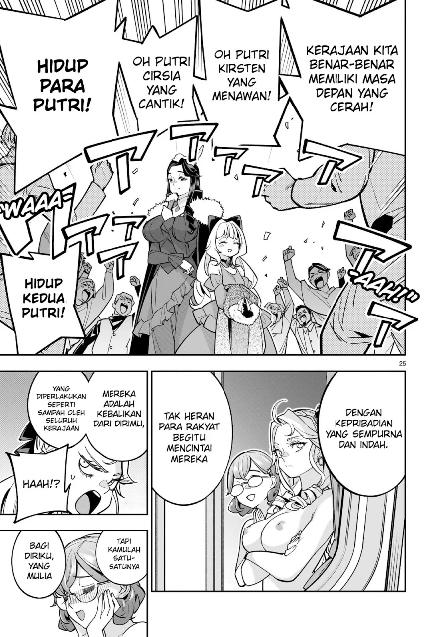 Shi ni Modori Oujo wa Ikinobiru Tameni Yuri Harem wo Tsukuru Koto ni Shita Chapter 5 Gambar 25