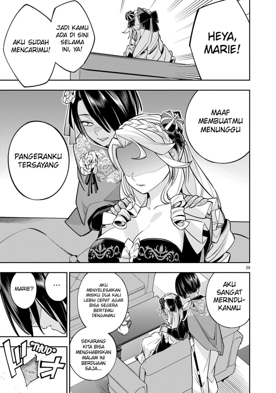 Shi ni Modori Oujo wa Ikinobiru Tameni Yuri Harem wo Tsukuru Koto ni Shita Chapter 5 Gambar 29