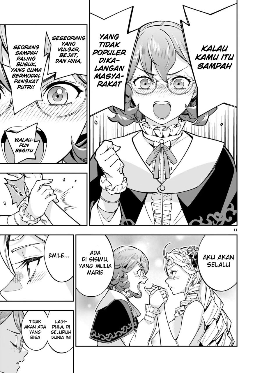 Shi ni Modori Oujo wa Ikinobiru Tameni Yuri Harem wo Tsukuru Koto ni Shita Chapter 8 Gambar 12