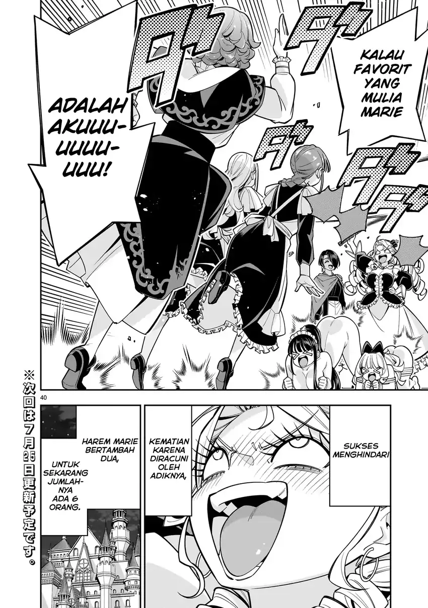 Shi ni Modori Oujo wa Ikinobiru Tameni Yuri Harem wo Tsukuru Koto ni Shita Chapter 9 Gambar 39