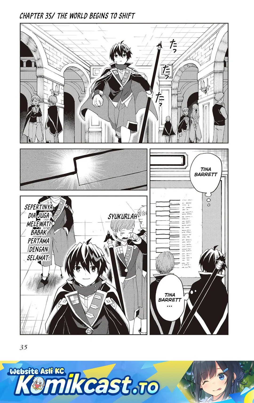 Komik Shin no Jitsuryoku wa Girigiri made Kakushite Iyou to Omou Chapter 35 gambar nomor 1