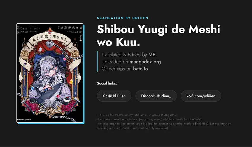 Komik Shibou Yuugi de Meshi wo Kuu. Chapter 5 gambar nomor 1