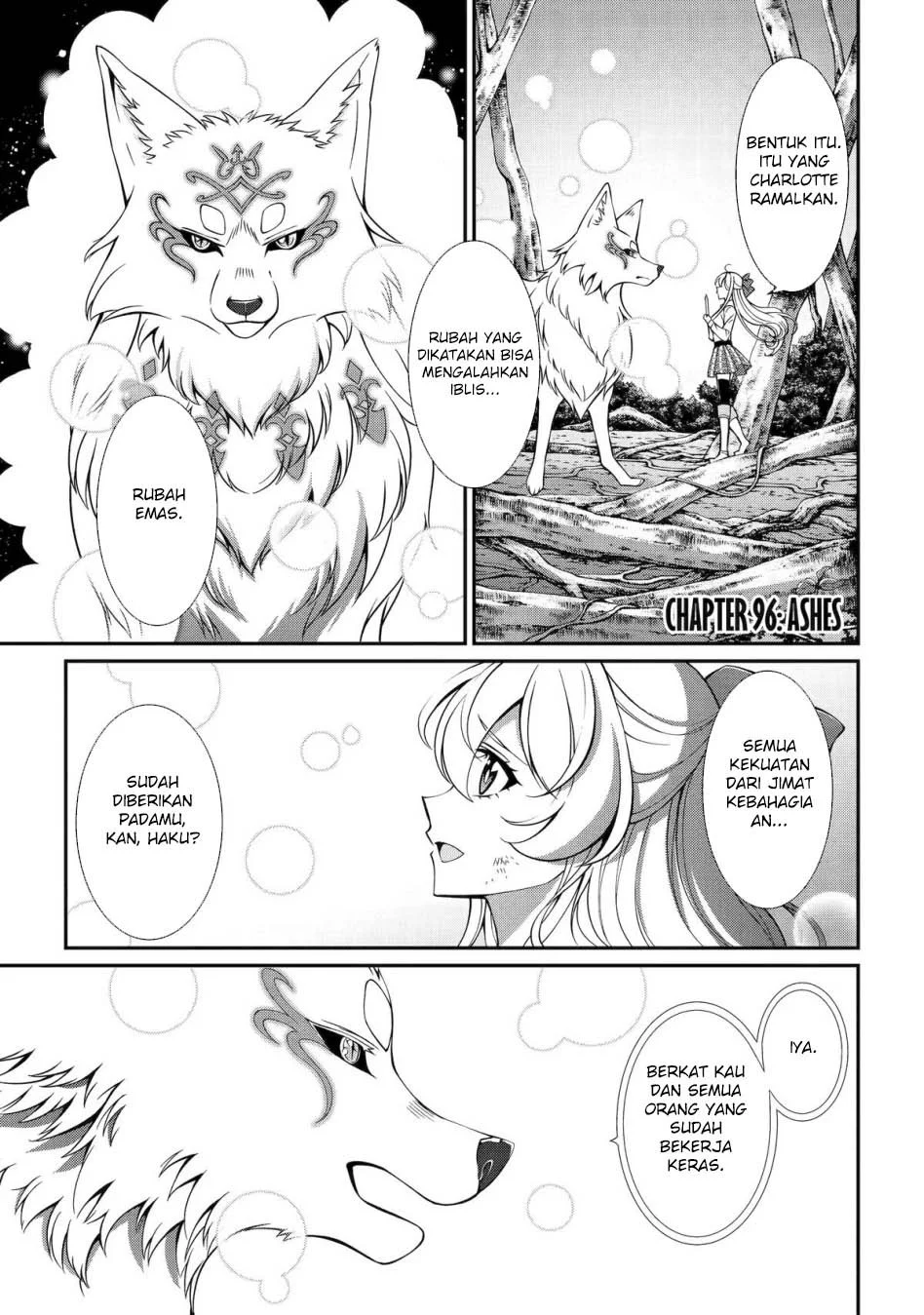 Manga Shikkoku tsukai no saikyo yusha nakama zen’in ni uragira retanode saikyo no mamono Chapter 96 gambar nomor 2