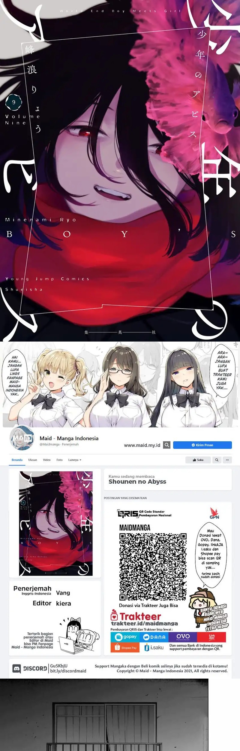 Komik Shounen no Abyss Chapter 130 gambar nomor 1