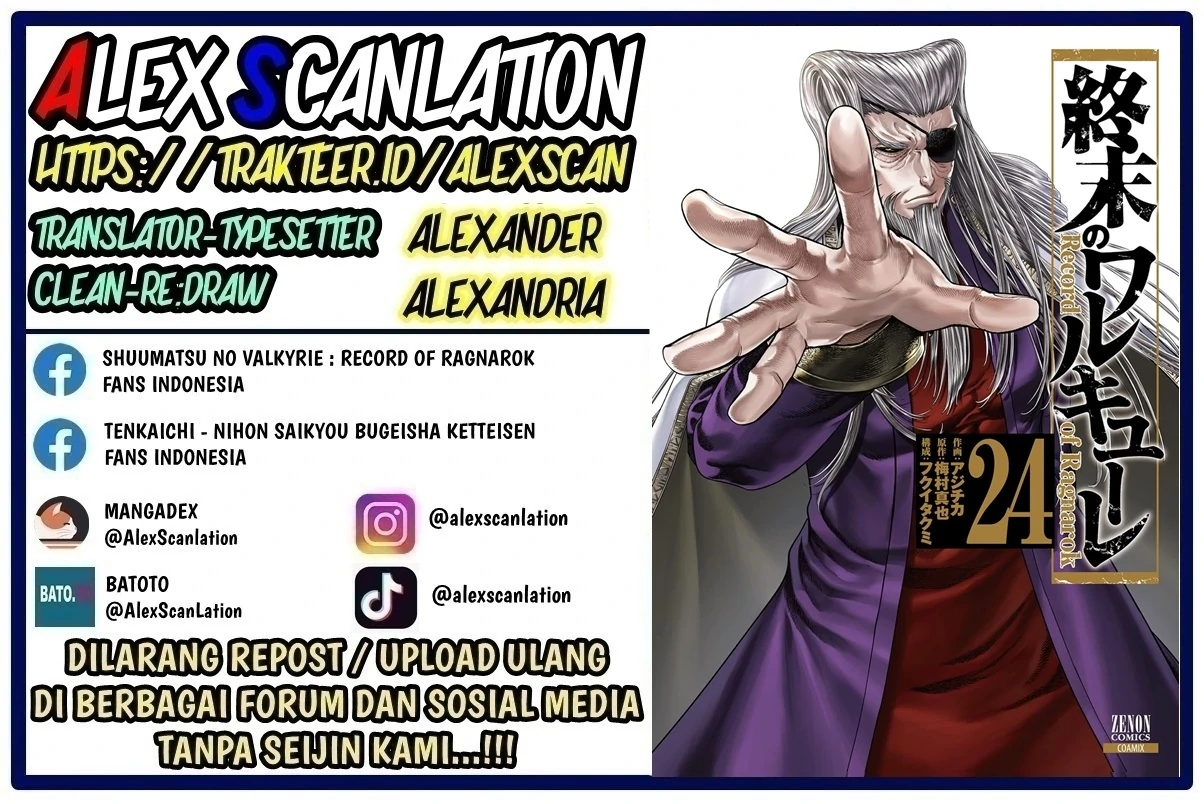 Manga Shuumatsu no Valkyrie Chapter 102 gambar nomor 2