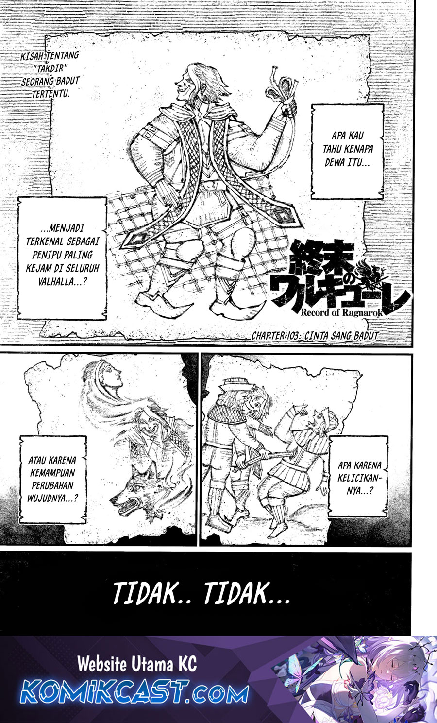 Komik Shuumatsu no Valkyrie Chapter 103 gambar nomor 1