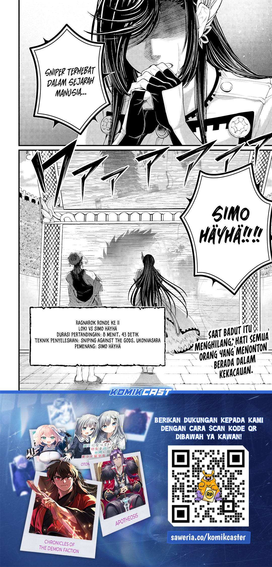 Shuumatsu no Valkyrie Chapter 105 Gambar 40