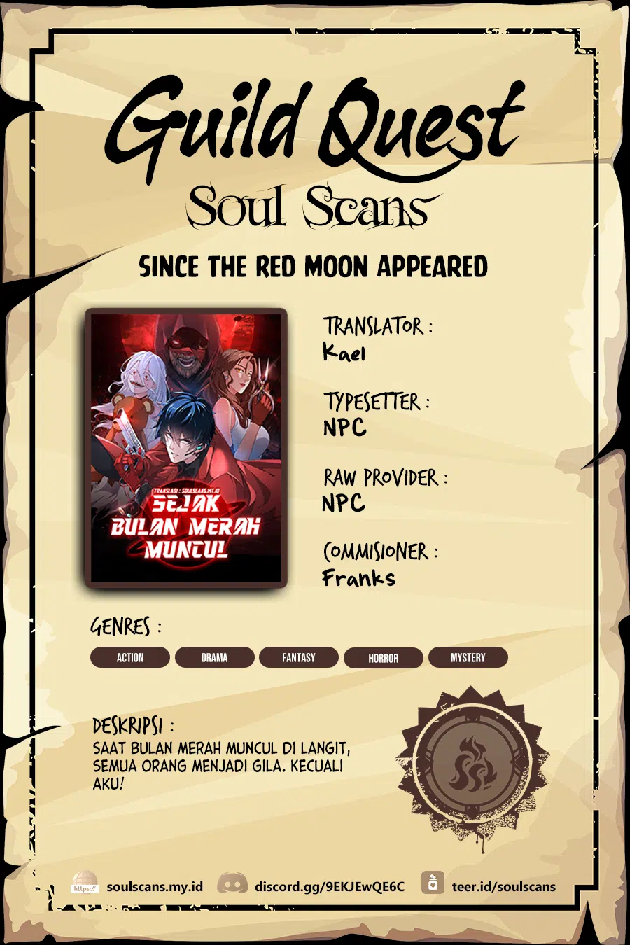 Komik Since The Red Moon Appeared Chapter 115 gambar nomor 1