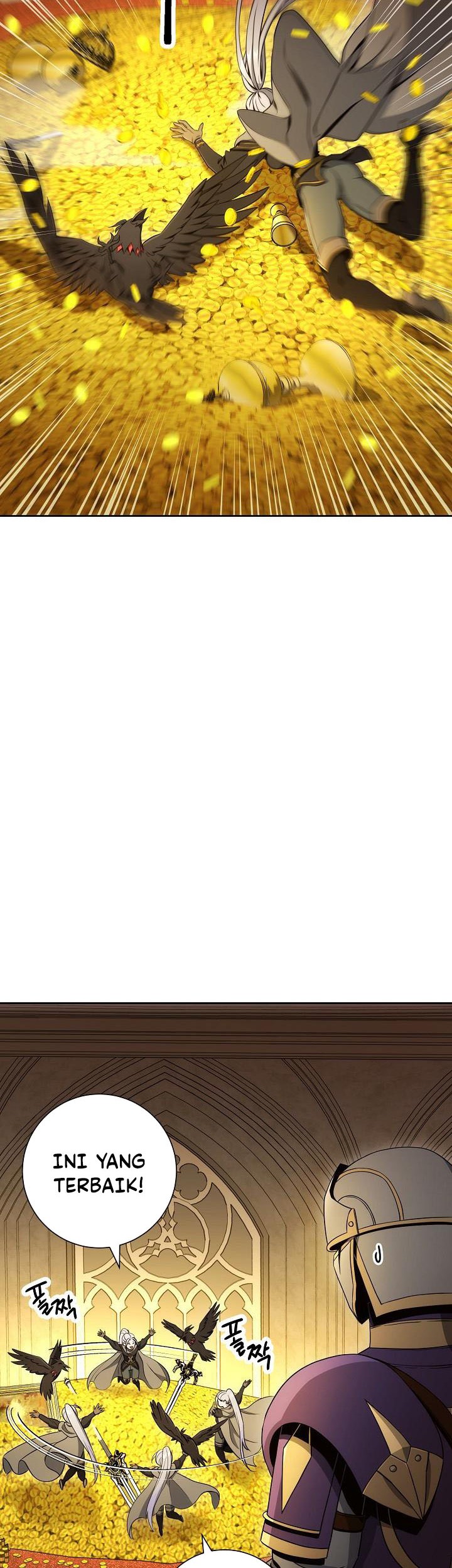 Manhwa Skeleton Soldier Couldn’t Protect the Dungeon Chapter 185 gambar nomor 2