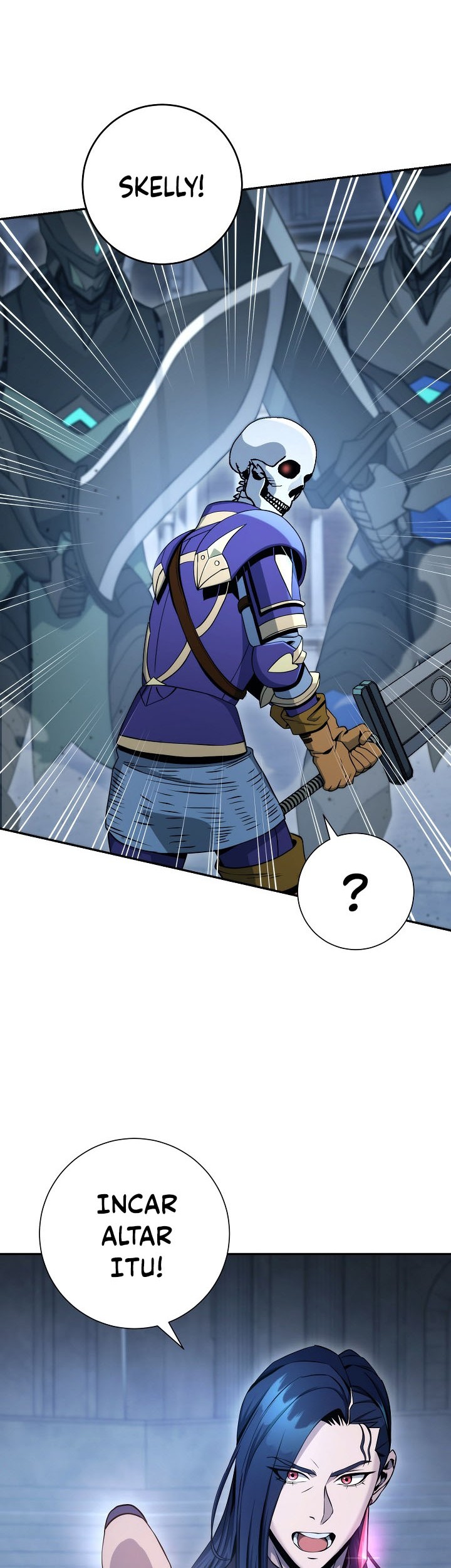 Manhwa Skeleton Soldier Couldn’t Protect the Dungeon Chapter 195 gambar nomor 2