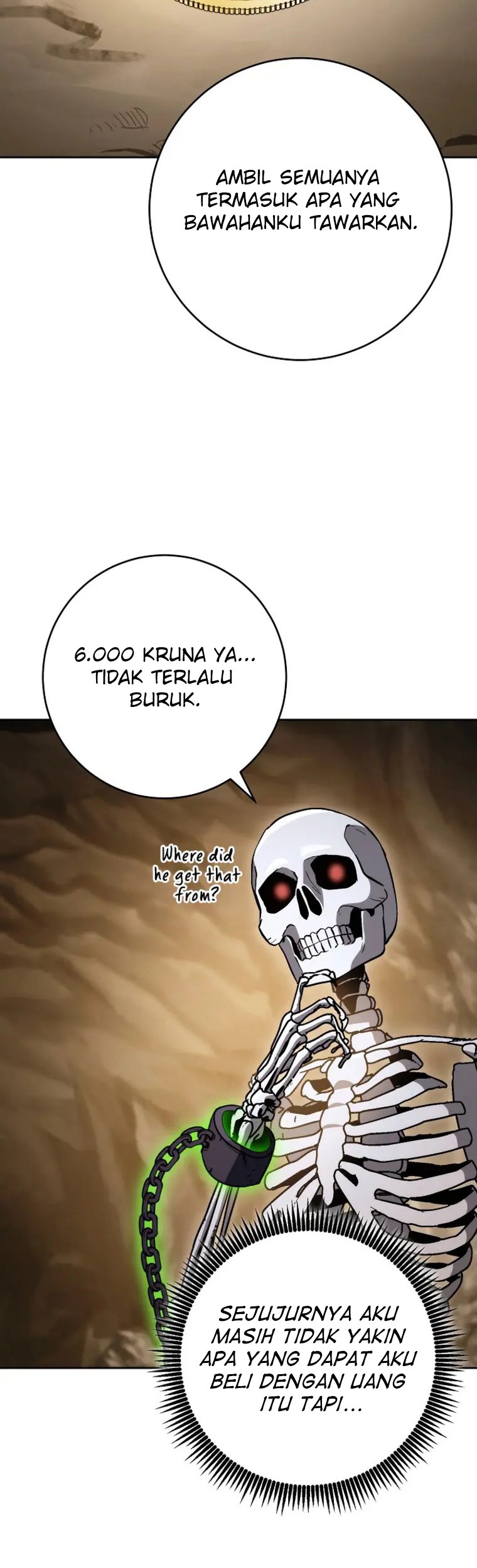 Skeleton Soldier Couldn’t Protect the Dungeon Chapter 213 Gambar 21