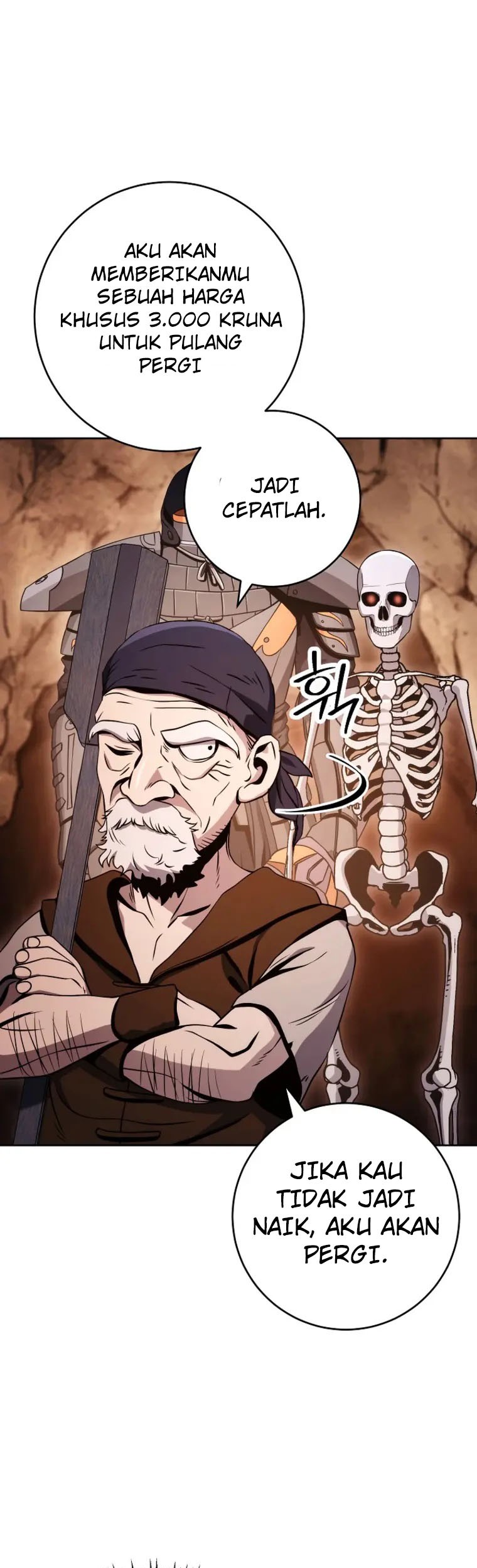 Skeleton Soldier Couldn’t Protect the Dungeon Chapter 215 Gambar 69