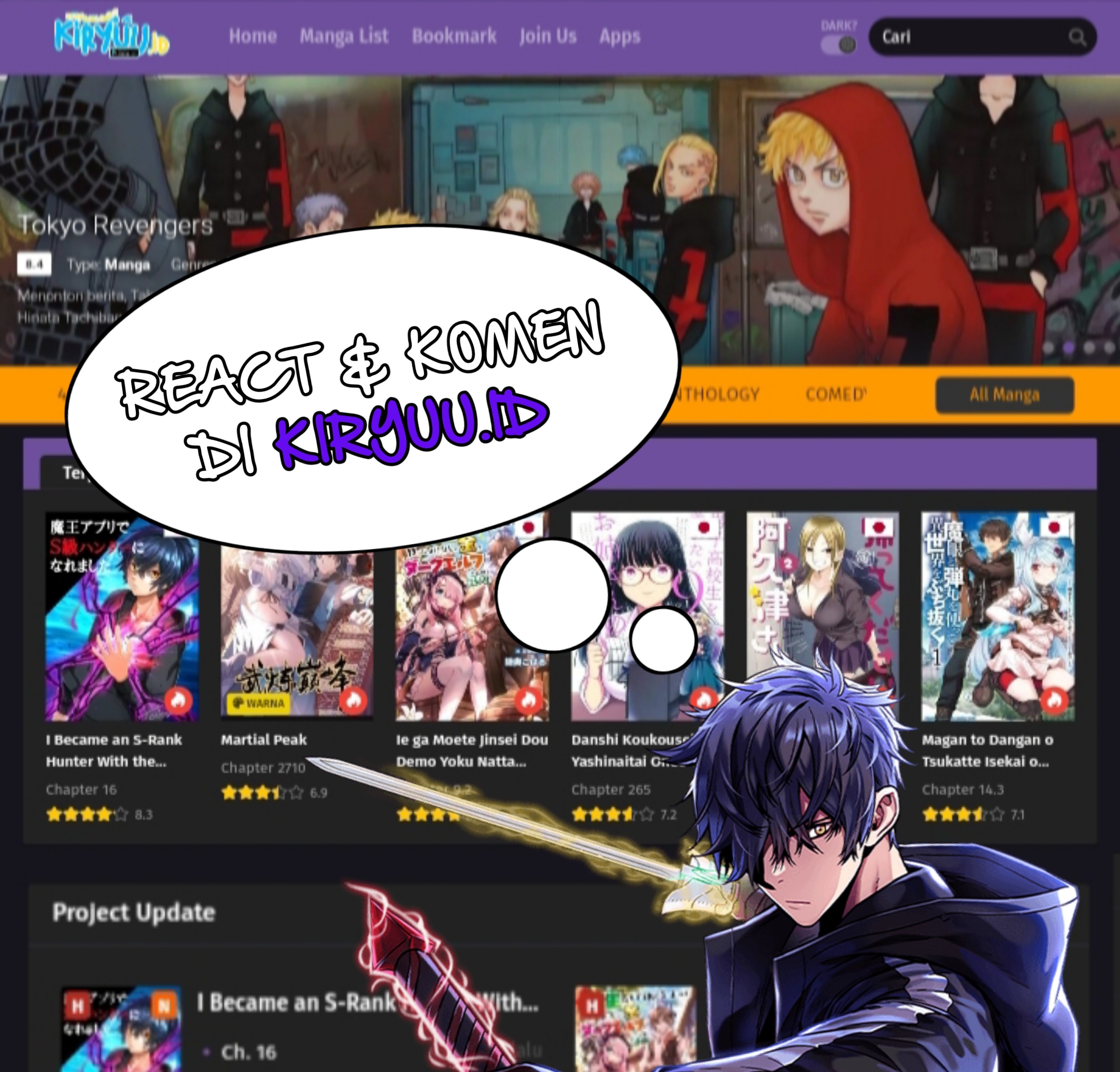 Skeleton Soldier Couldn’t Protect the Dungeon Chapter 221 Gambar 70