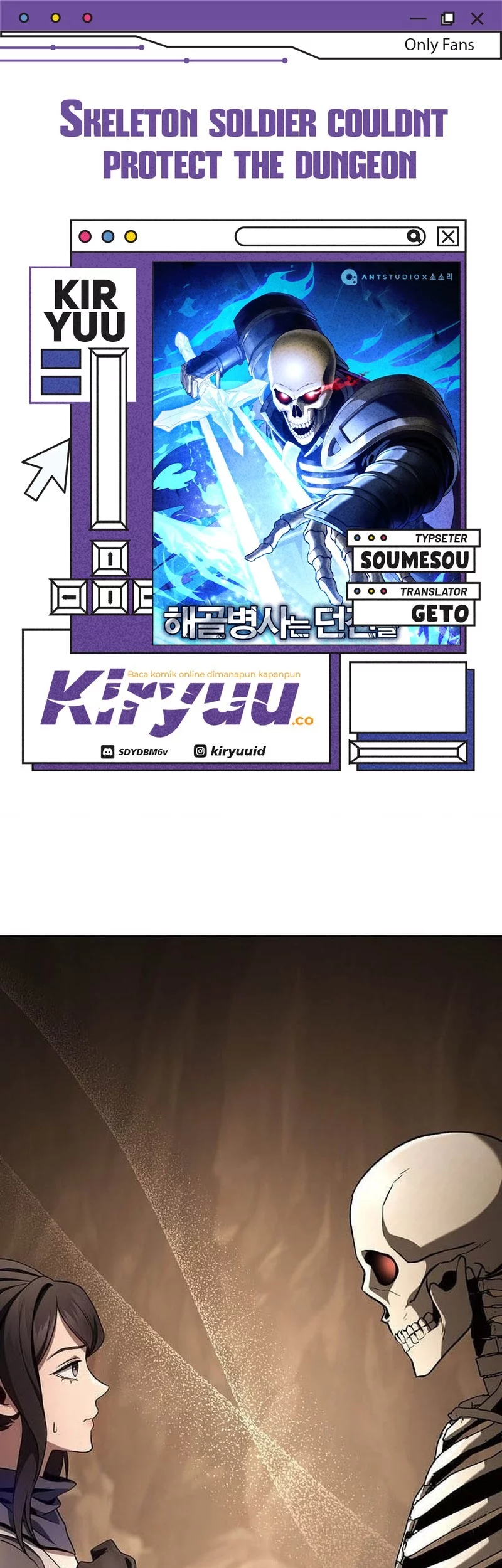 Komik Skeleton Soldier Couldn’t Protect the Dungeon Chapter 347 gambar nomor 1