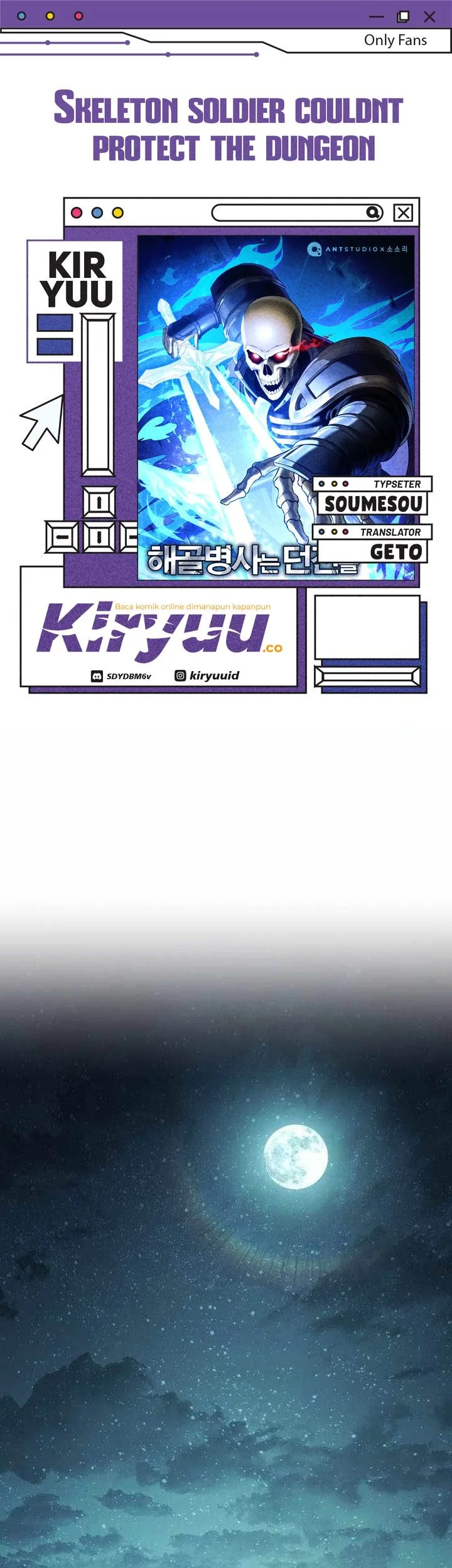 Komik Skeleton Soldier Couldn’t Protect the Dungeon Chapter 359 gambar nomor 1