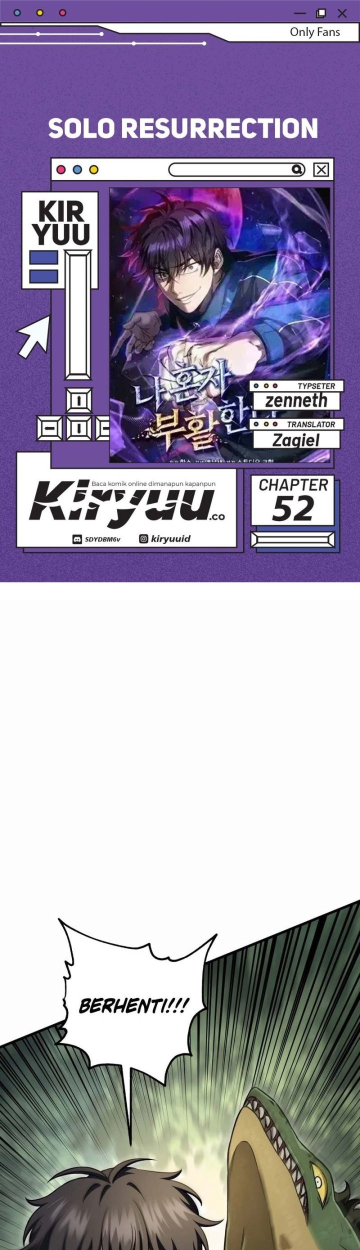 Komik Solo Resurrection Chapter 52 gambar nomor 1