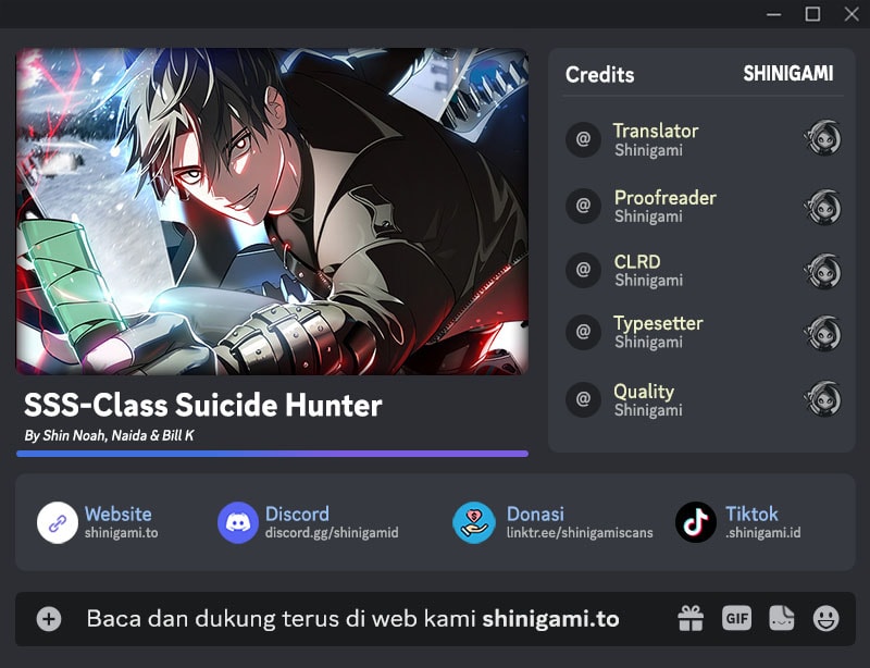 Komik SSS-Class Suicide Hunter Chapter 151 gambar nomor 1