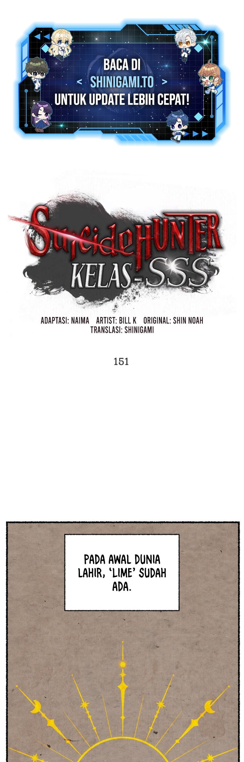 Manhwa SSS-Class Suicide Hunter Chapter 151 gambar nomor 2
