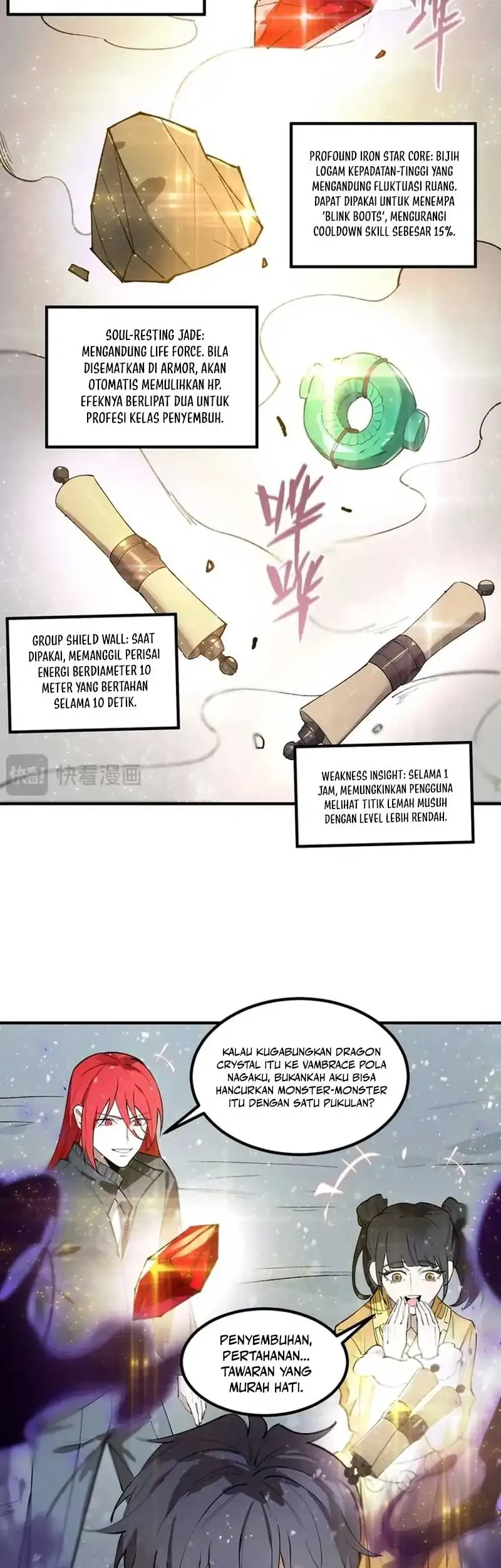 SSS-level Paladin Who Breaks All Logic Chapter 96 Gambar 35