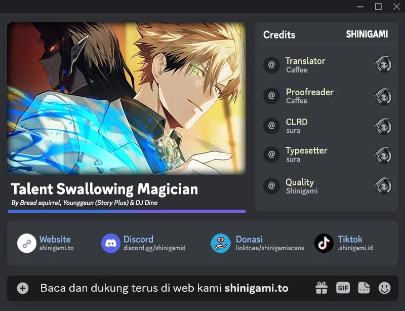 Komik Talent-Swallowing Magician Chapter 117 gambar nomor 1