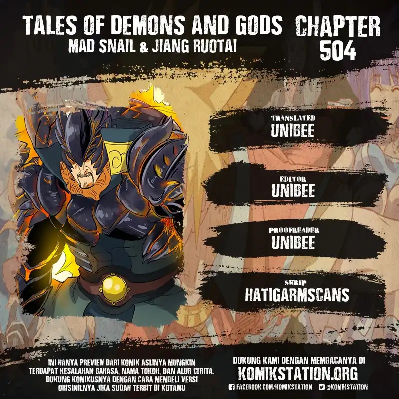Komik Tales of Demons and Gods Chapter 504 gambar nomor 1