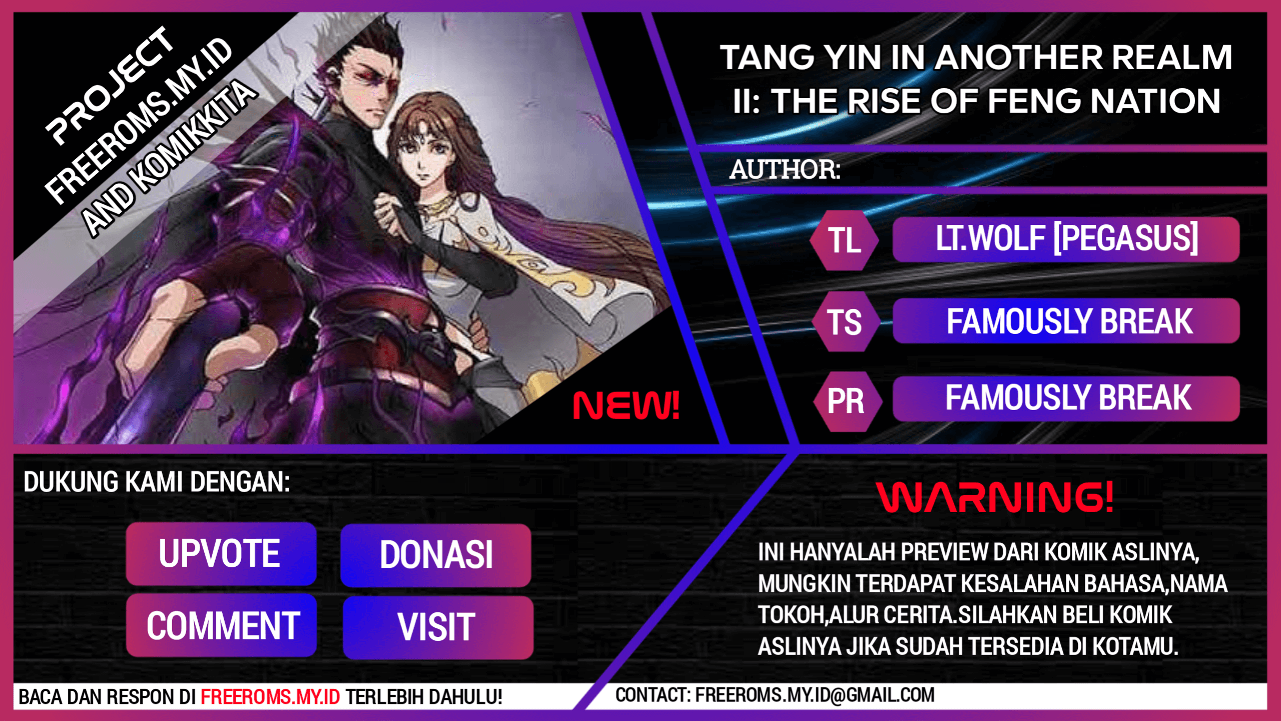 Komik Tang Yin in Another Realm II: The Rise of Feng Nation Chapter 9 gambar nomor 1