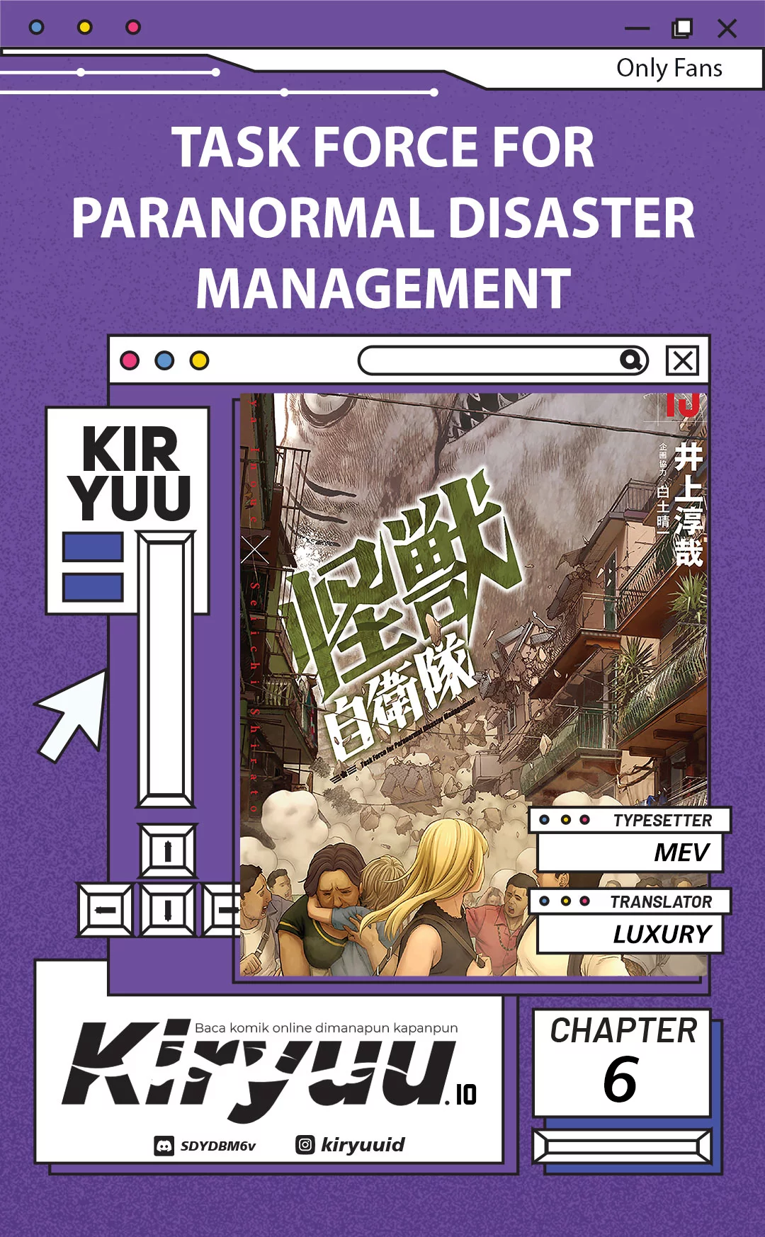 Komik Task Force for Paranormal Disaster Management Chapter 6 gambar nomor 1