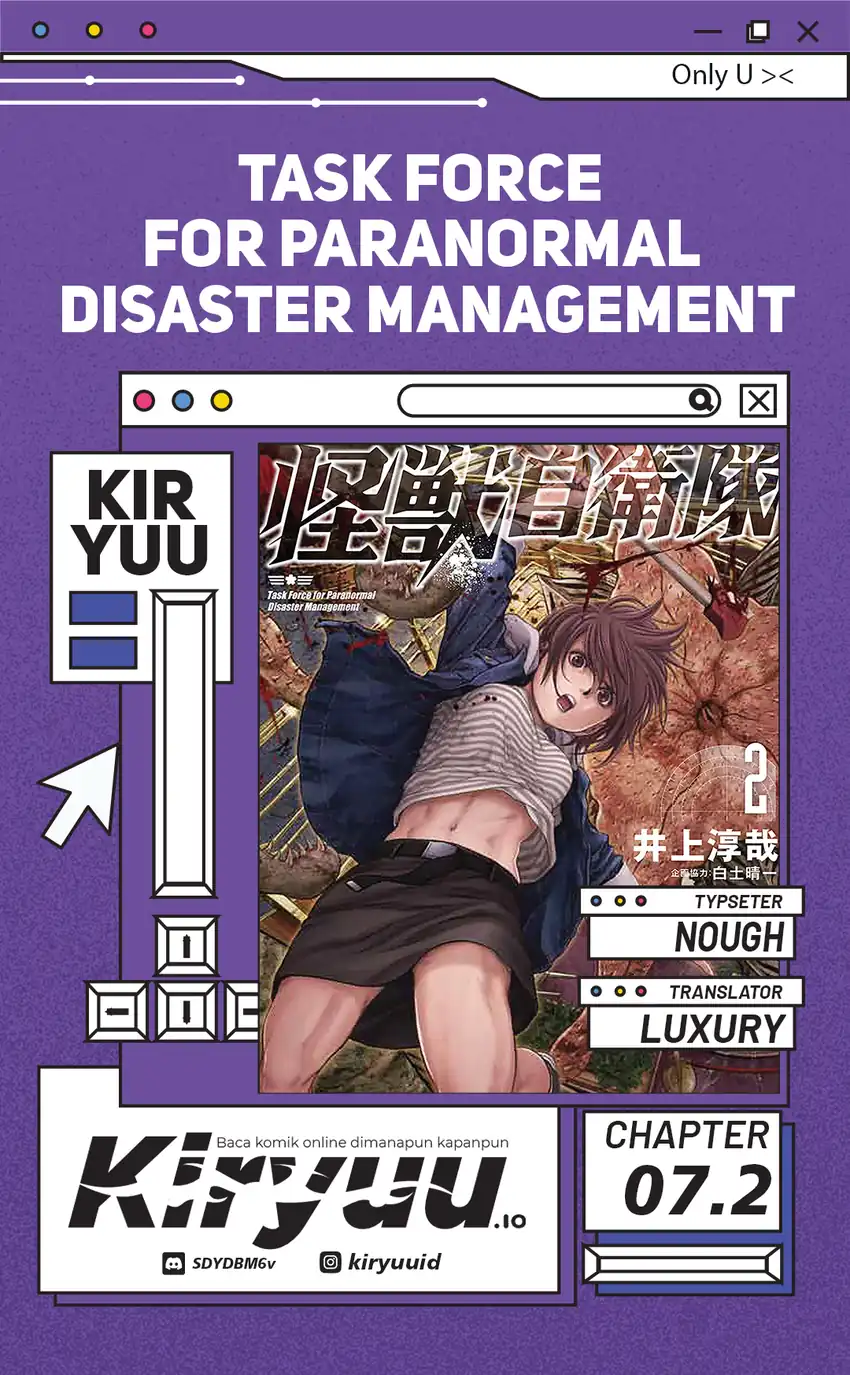 Komik Task Force for Paranormal Disaster Management Chapter 7.2 gambar nomor 1