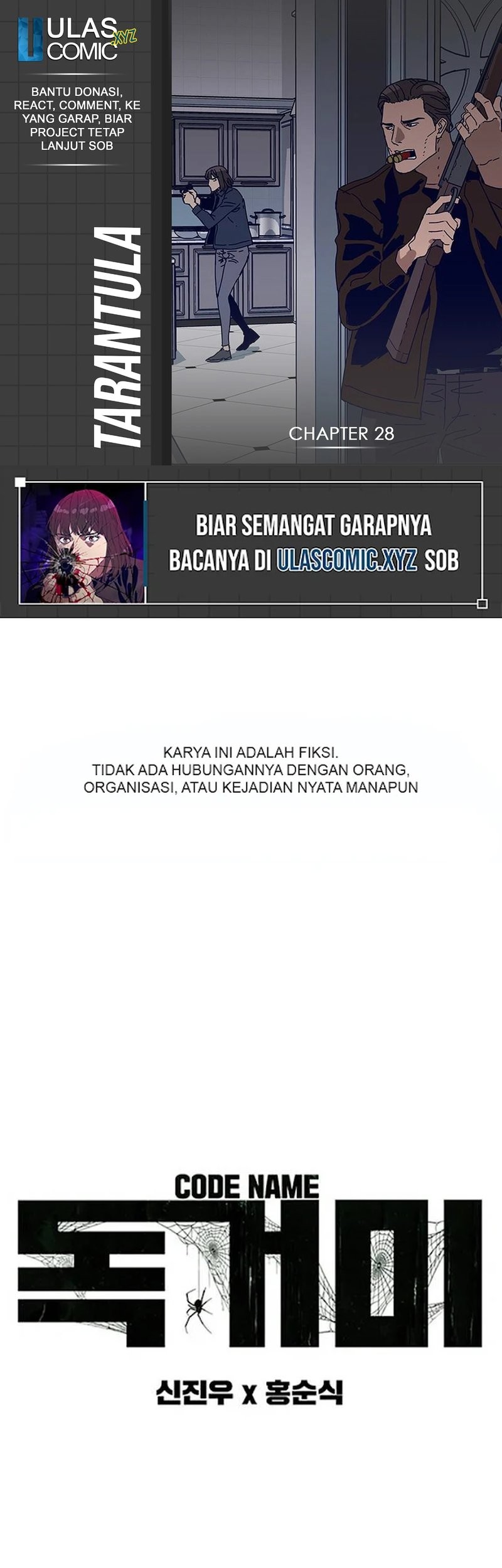 Komik Tarantula Chapter 20 gambar nomor 1