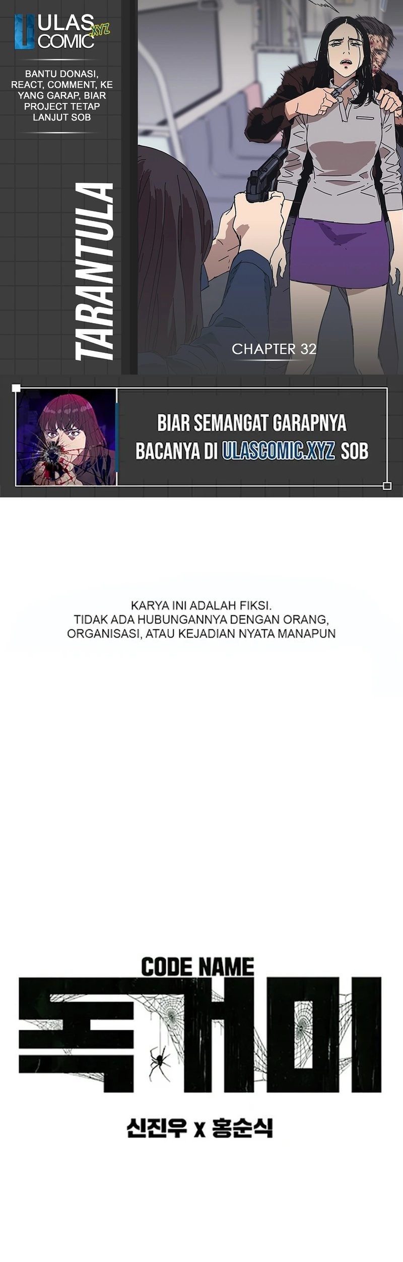 Komik Tarantula Chapter 32 gambar nomor 1