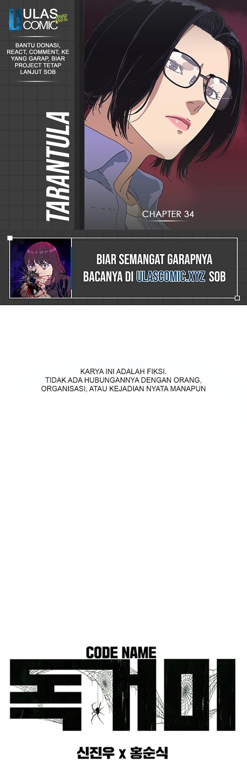 Komik Tarantula Chapter 34 gambar nomor 1