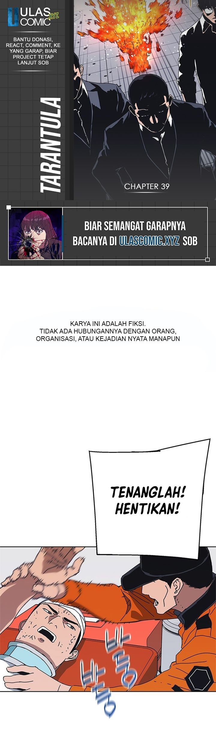 Komik Tarantula Chapter 39 gambar nomor 1