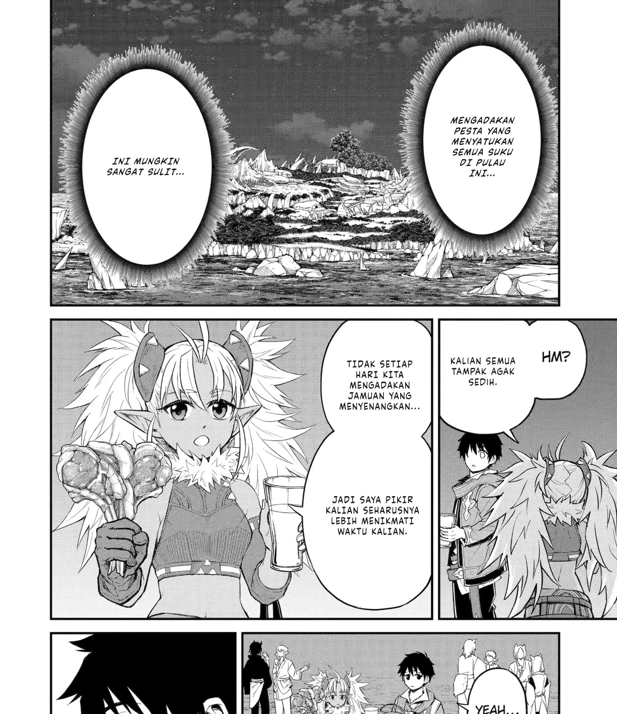 Tensei Shitara Saikyoushutachi ga Sumau Shima Deshita. Kono Shima de Slow Life wo Tanoshimimasu Chapter 24 Gambar 46