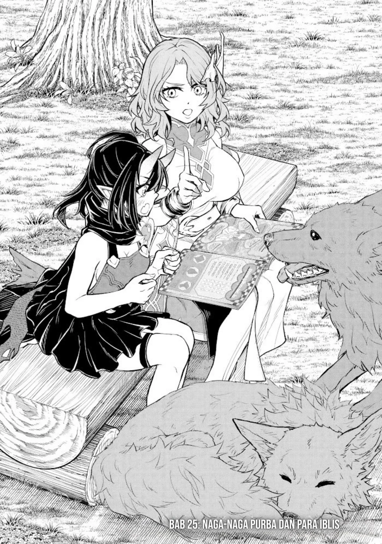 Manga Tensei Shitara Saikyoushutachi ga Sumau Shima Deshita. Kono Shima de Slow Life wo Tanoshimimasu Chapter 25 Fix gambar nomor 2
