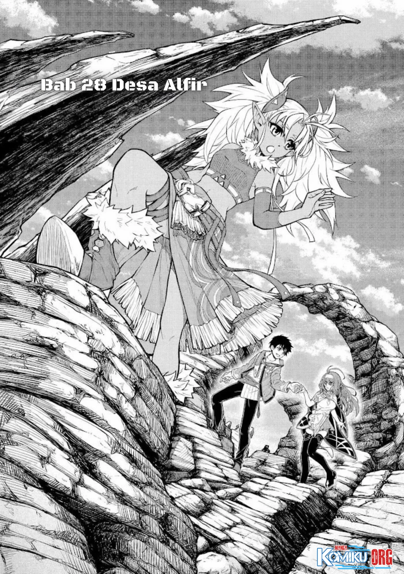 Manga Tensei Shitara Saikyoushutachi ga Sumau Shima Deshita. Kono Shima de Slow Life wo Tanoshimimasu Chapter 28 gambar nomor 2