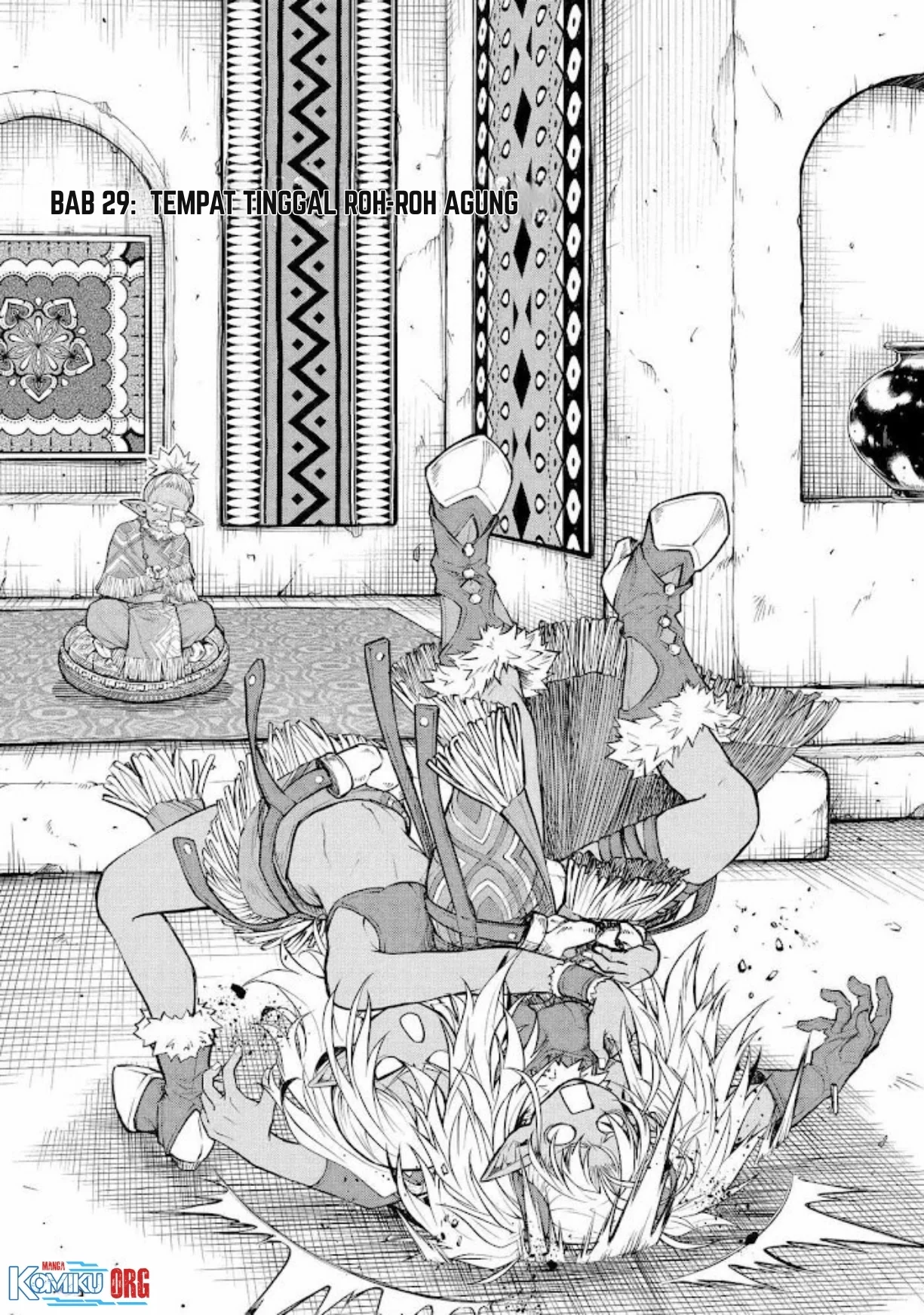 Manga Tensei Shitara Saikyoushutachi ga Sumau Shima Deshita. Kono Shima de Slow Life wo Tanoshimimasu Chapter 29 gambar nomor 2