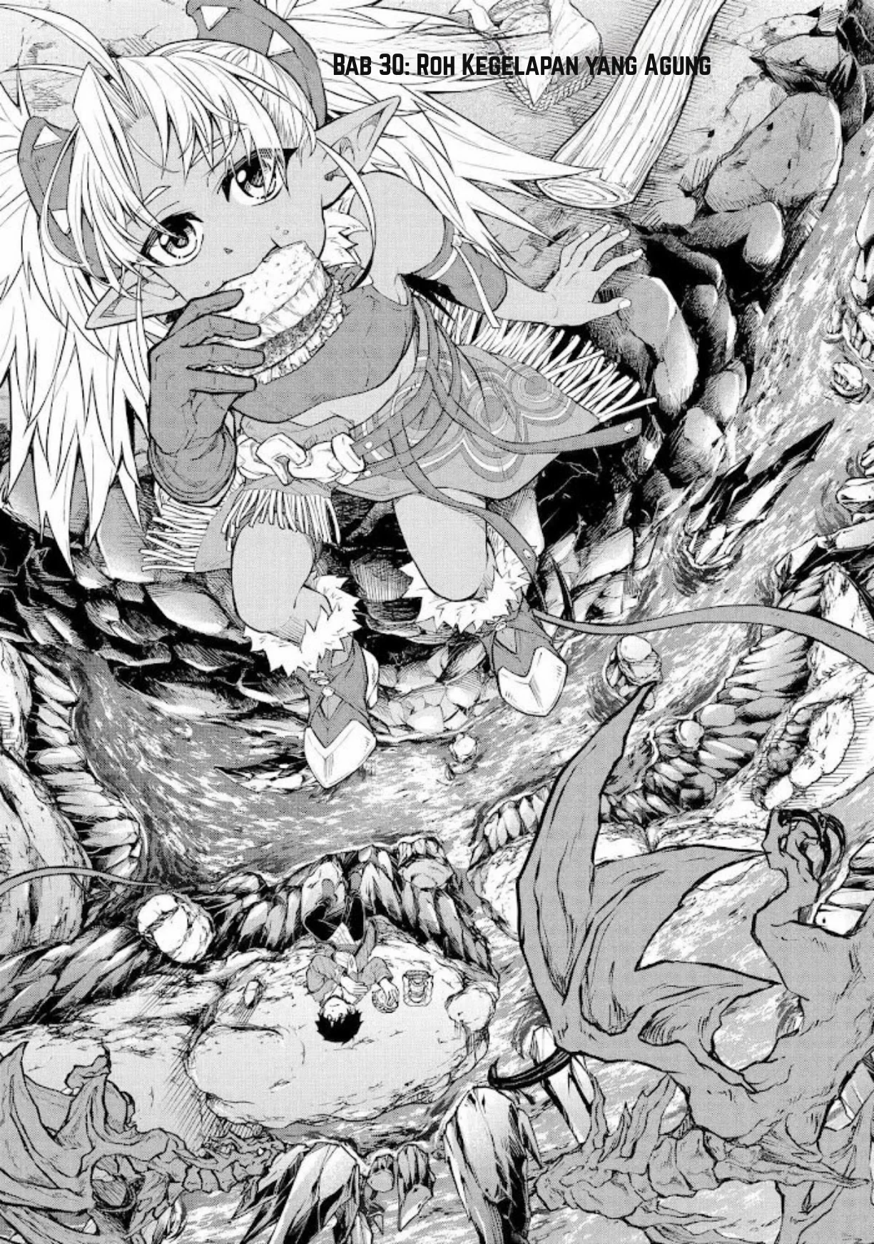 Manga Tensei Shitara Saikyoushutachi ga Sumau Shima Deshita. Kono Shima de Slow Life wo Tanoshimimasu Chapter 30 gambar nomor 2