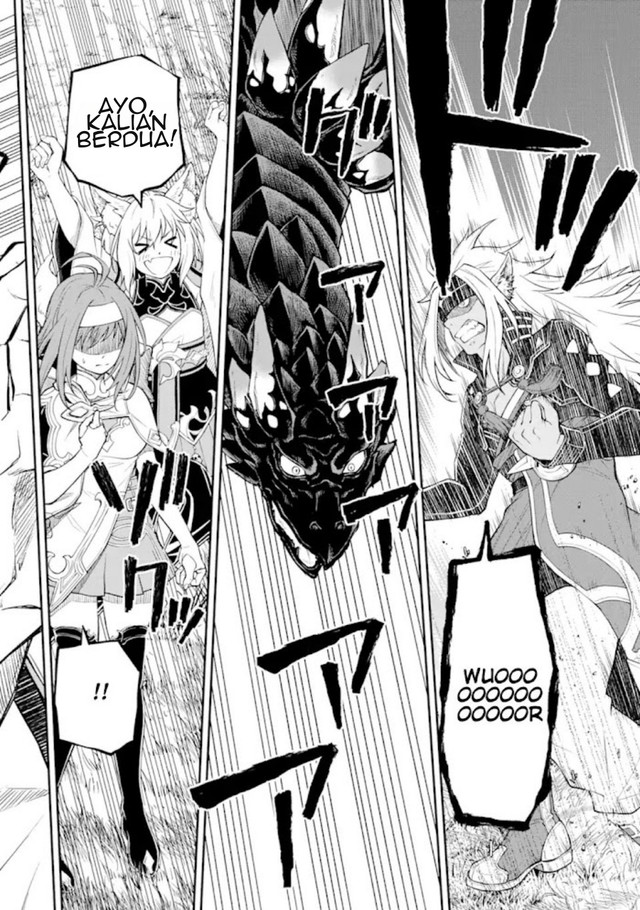 Manga Tensei Shitara Saikyoushutachi ga Sumau Shima Deshita. Kono Shima de Slow Life wo Tanoshimimasu Chapter 4.2 gambar nomor 2