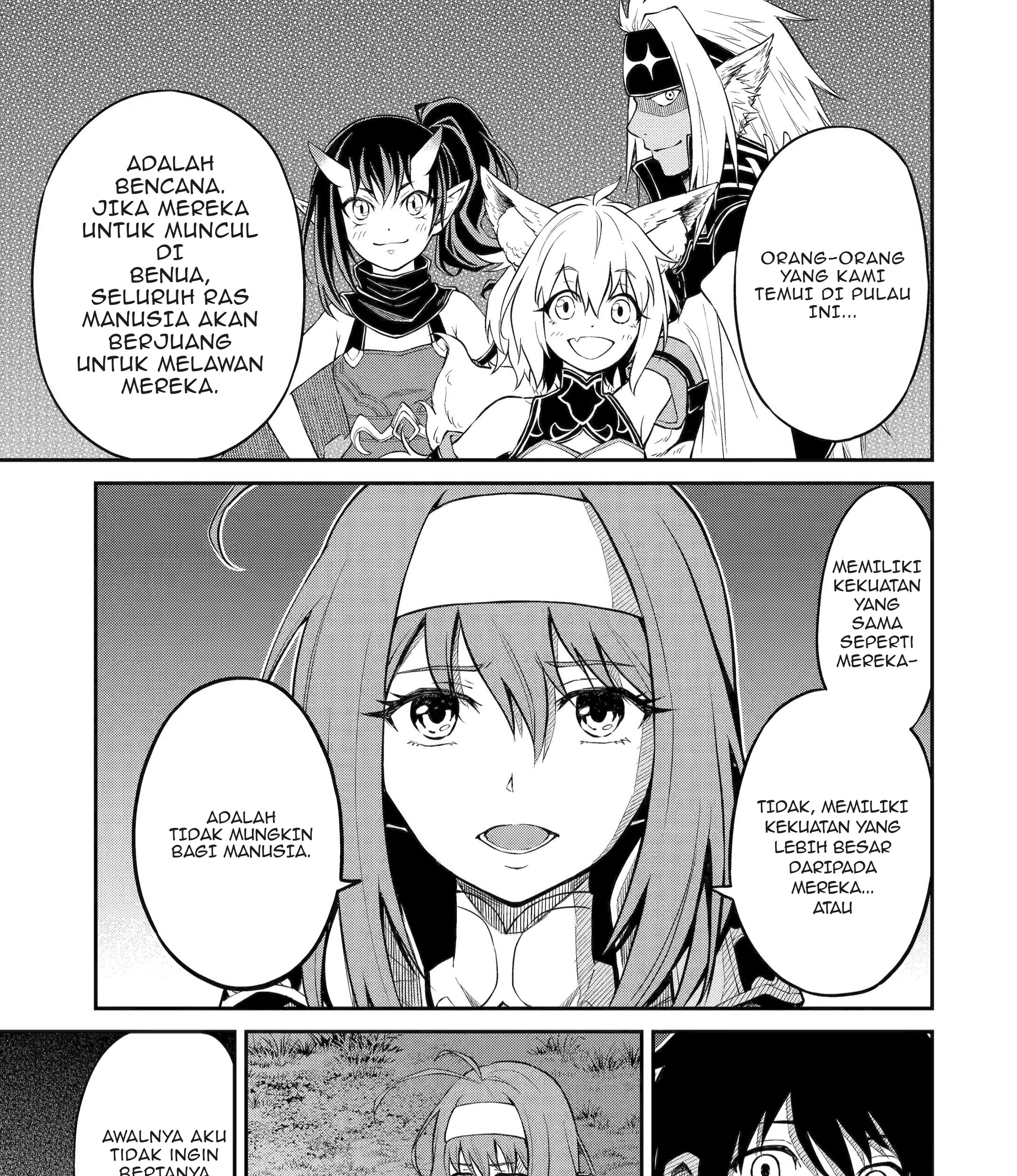 Tensei Shitara Saikyoushutachi ga Sumau Shima Deshita. Kono Shima de Slow Life wo Tanoshimimasu Chapter 5 Gambar 54