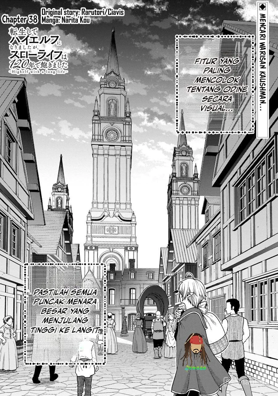 Komik Tensei Shite High Elf ni Narimashitaga, Slow Life wa 120-nen de Akimashita Chapter 38 gambar nomor 1