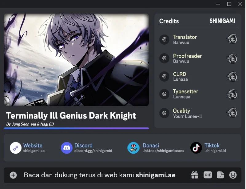 Komik Terminally-Ill Genius Dark Knight Chapter 128 gambar nomor 1