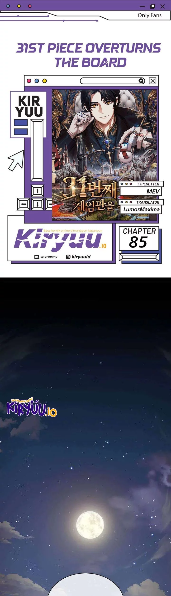 Komik The 31st Piece Turns the Tables Chapter 85 gambar nomor 1