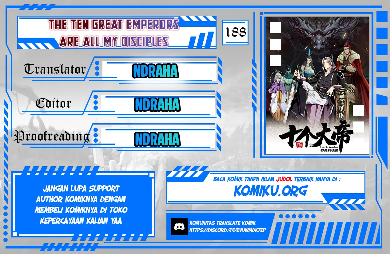 Komik The Ten Great Emperors Are All My Disciples Chapter 188 gambar nomor 1