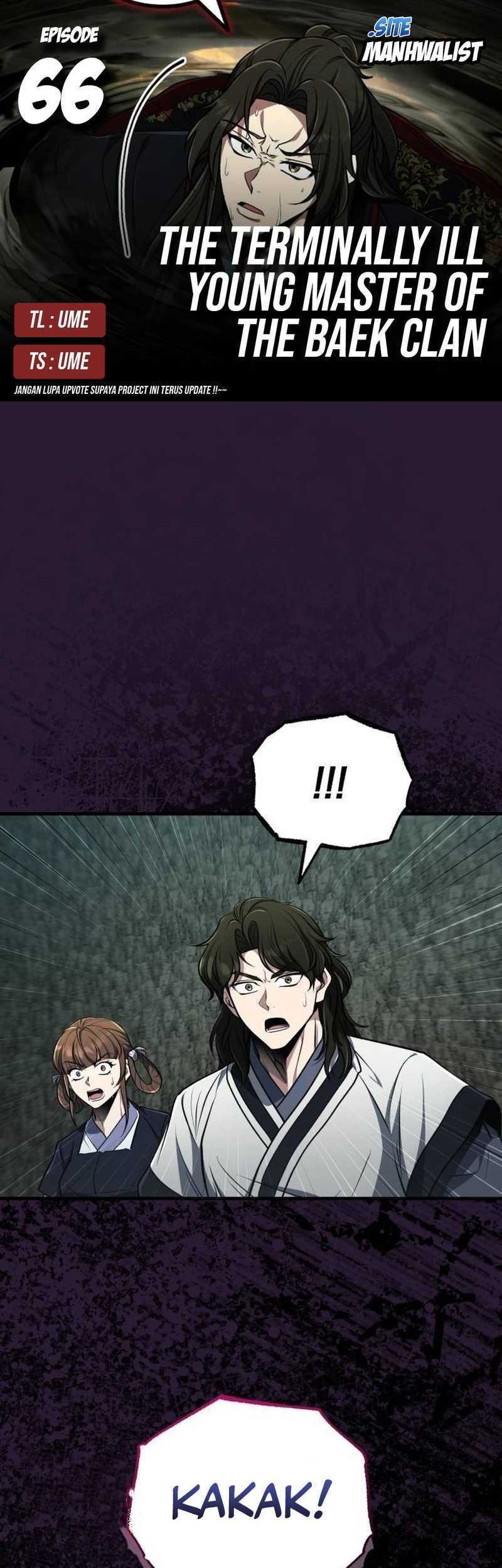 Komik The Terminally Ill Young Master of the Baek Clan Chapter 66 gambar nomor 1